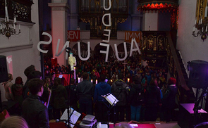 Die zweite der drei SpiriNights für Firmlinge fand am 18. April 2015 in Stift Schlägl statt.