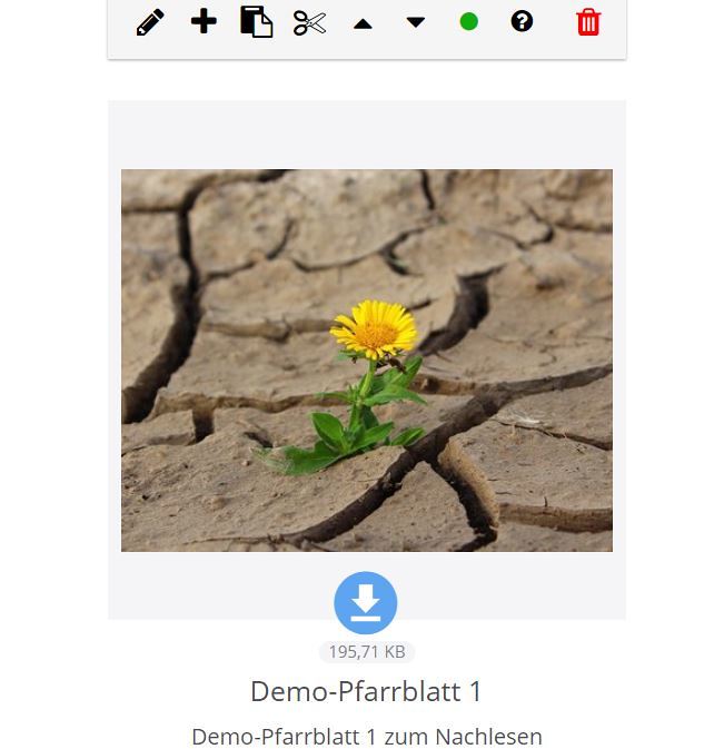 Demopfarrblatt