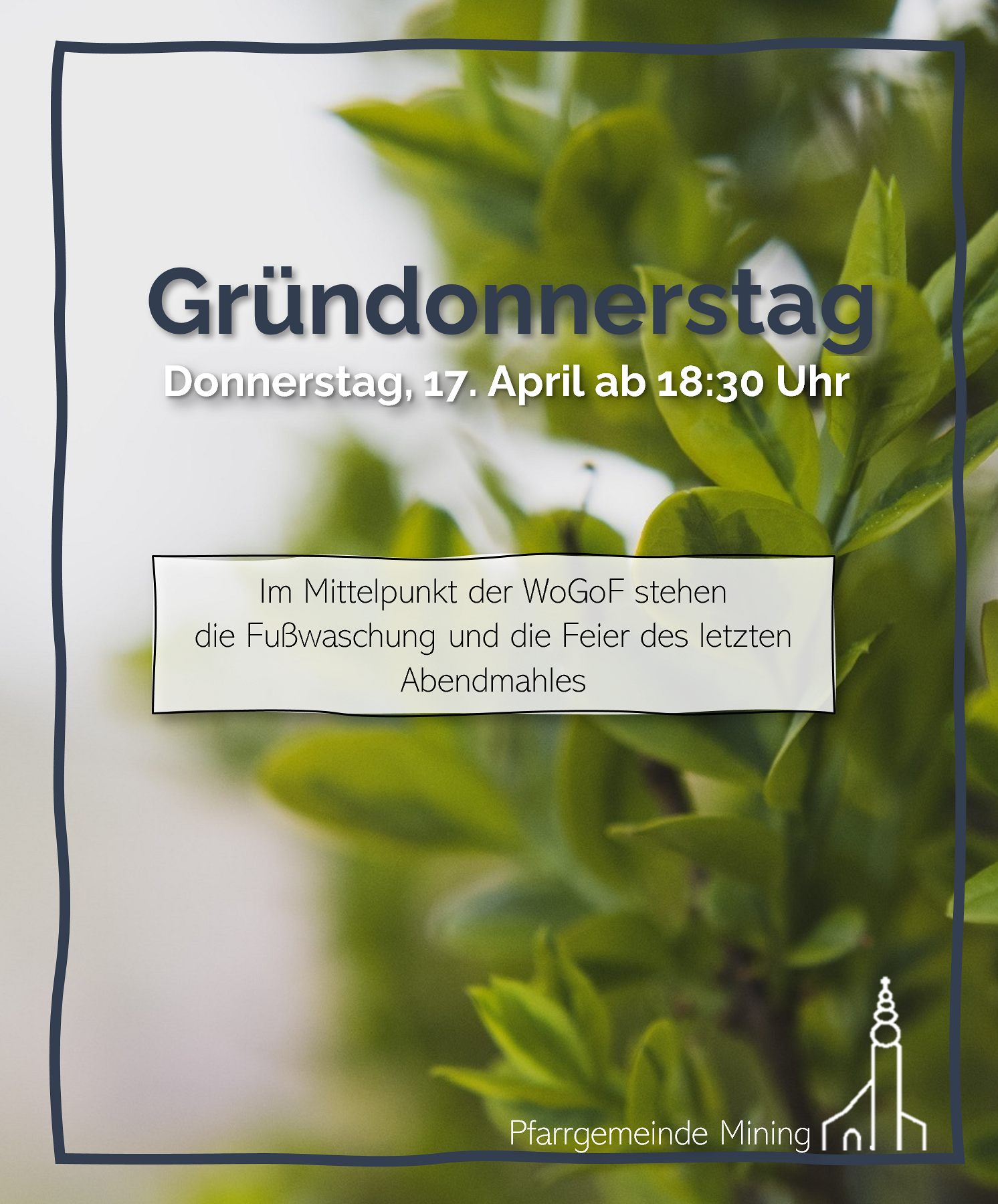 Gründonnerstag