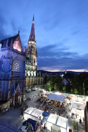 Lange Nacht der Kirchen Mariendom Domplatz _Foto: Krenn