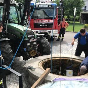 Brunnenreinigung 2022 / Loisinger Markus FF Neumarkt Brunnenreinigung 2022