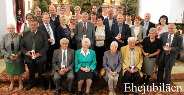 Ehejubiläen 2019