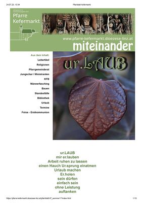 Pfarrblatt