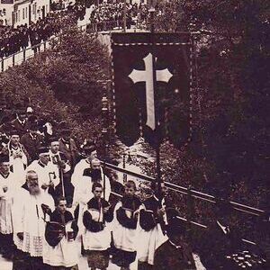 ?wahrscheinlich priesterbegräbnis möglicherweise karl RUHSAM 1928?