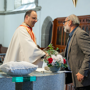 Neuer Pfarrprovisor Daniel Weber, Pfarre Lasberg