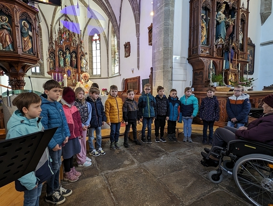 Vorstellungsgottesdienst Erstkommunion, Pfarre Lasberg, 2024
