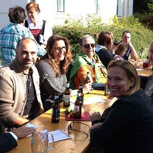 Frühschoppenbesucher