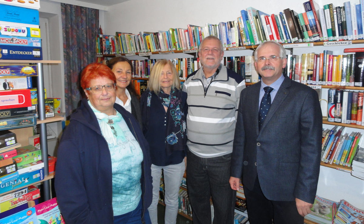 Bibliotheksteam der Pfarre Ottnang