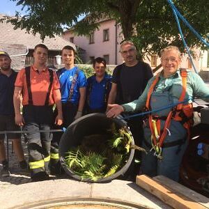 Brunnenreinigung 2022 / Loisinger Markus FF Neumarkt Brunnenreinigung 2022