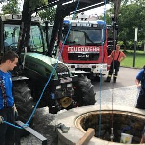 Brunnenreinigung 2022 / Loisinger Markus FF Neumarkt Brunnenreinigung 2022