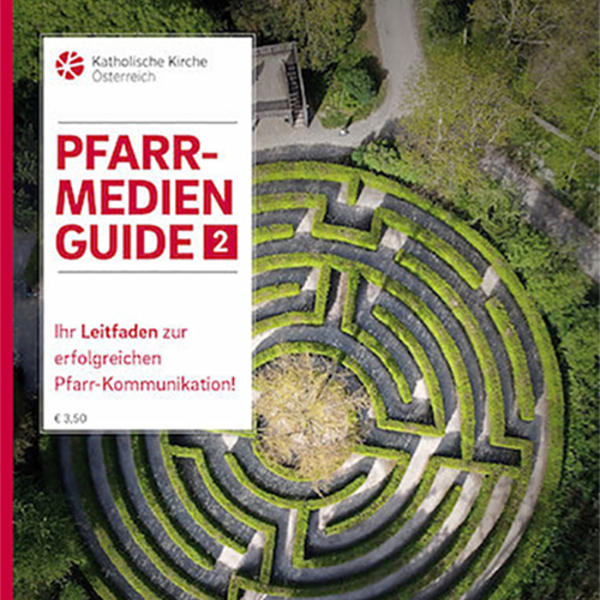 Pfarrmedienguide 2 / Pfarrmedienguide Titelseite des Pfarrmedienguides
