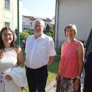 Helferinnen bei der Agape