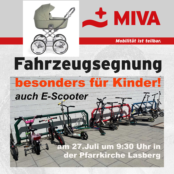 Fahrzeugsegnung, Pfarre Lasberg