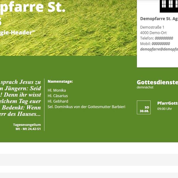 Vorlage Liturgie-Header / © Medienservice/Diözese Linz Vorlage Liturgie-Header