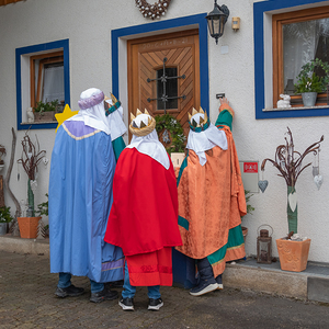 Impressionen der Sternsingeraktion 2022 in Kirchdorf